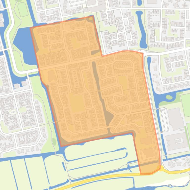 Kaart van de buurt Volendam-Blokgouw 4 5 en 6.