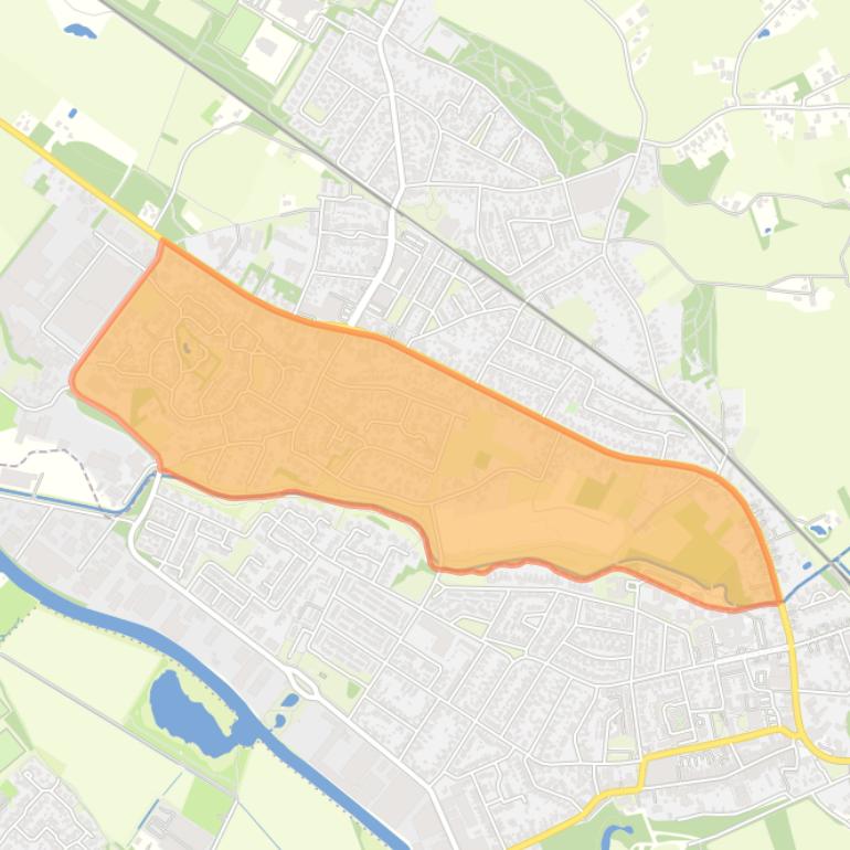 Kaart van de buurt Vulcaansoord / Het Richtersbos - zuid.