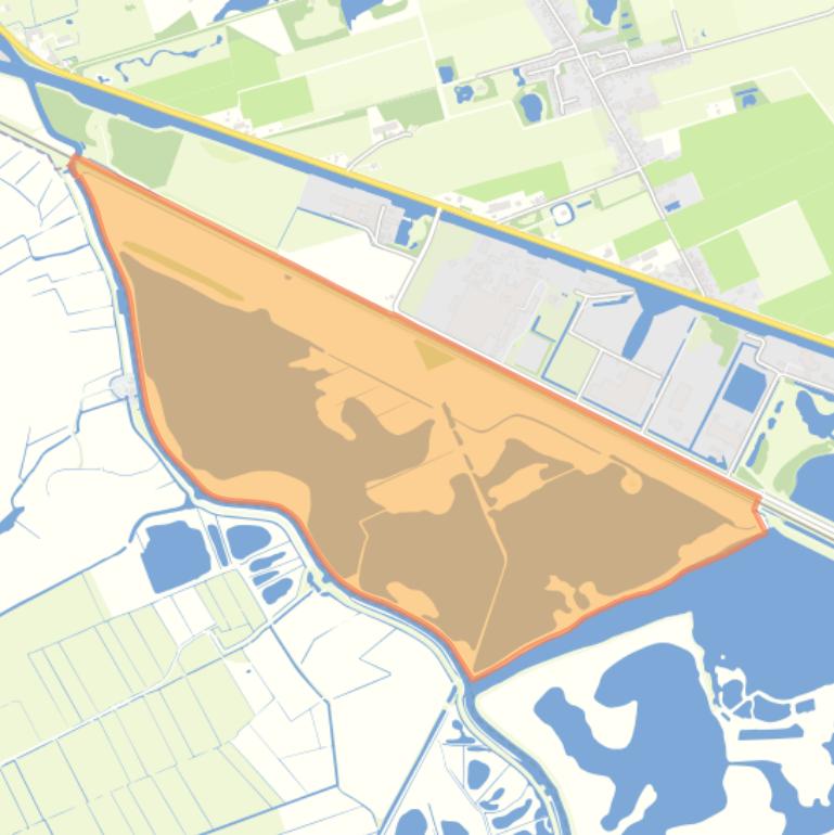 Kaart van de buurt Westerbroek Recreatiegebied.