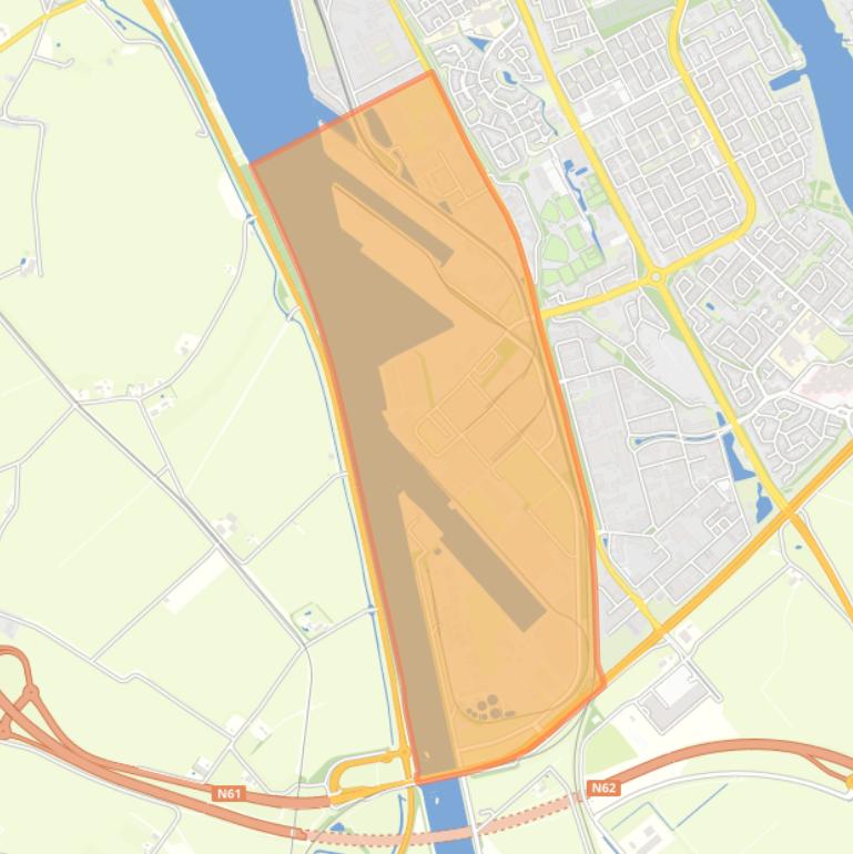 Kaart van de buurt Zevenaar.