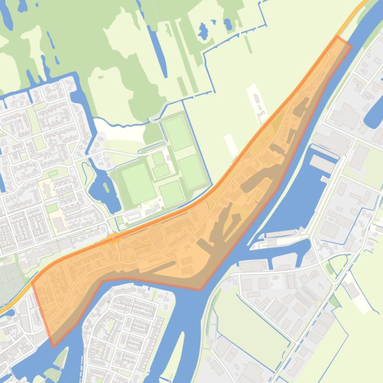 Kaart van de buurt Zomerdijk.