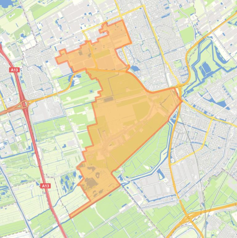 Kaart van de buurt Zuidpolder Oude Leede.