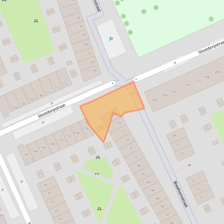 Kaart van postcodegebied 1024JG.