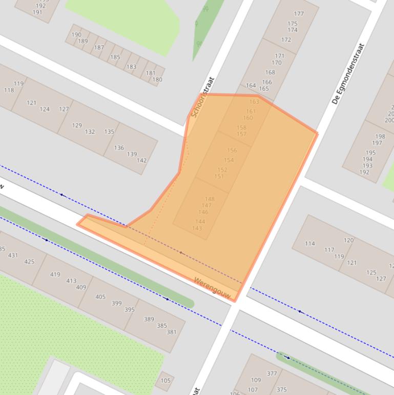 Kaart van postcodegebied 1024PV.