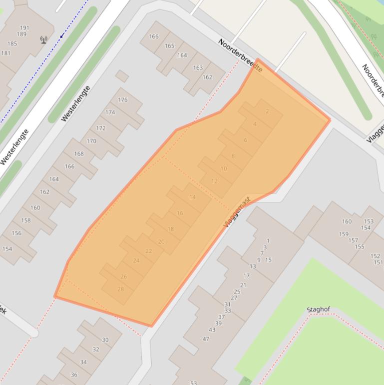 Kaart van postcodegebied 1034PR.