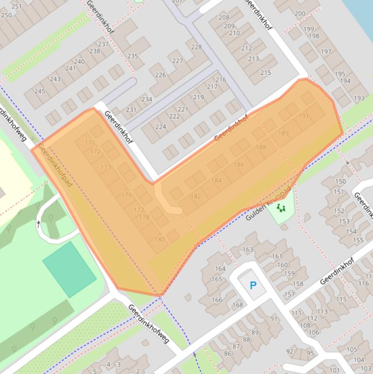 Kaart van postcodegebied 1103PW.