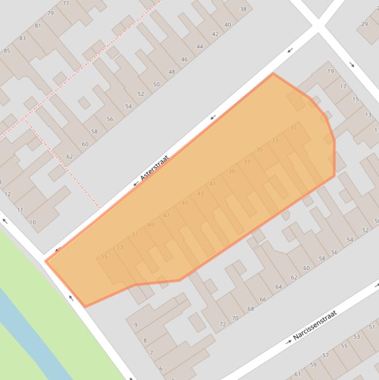 Kaart van postcodegebied 1131LR.