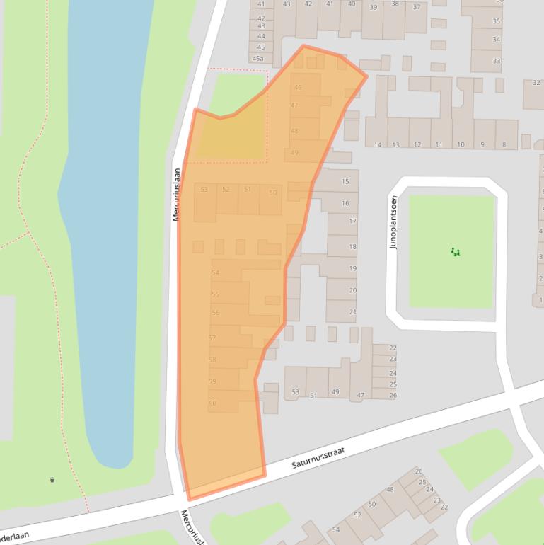Kaart van postcodegebied 1131VX.