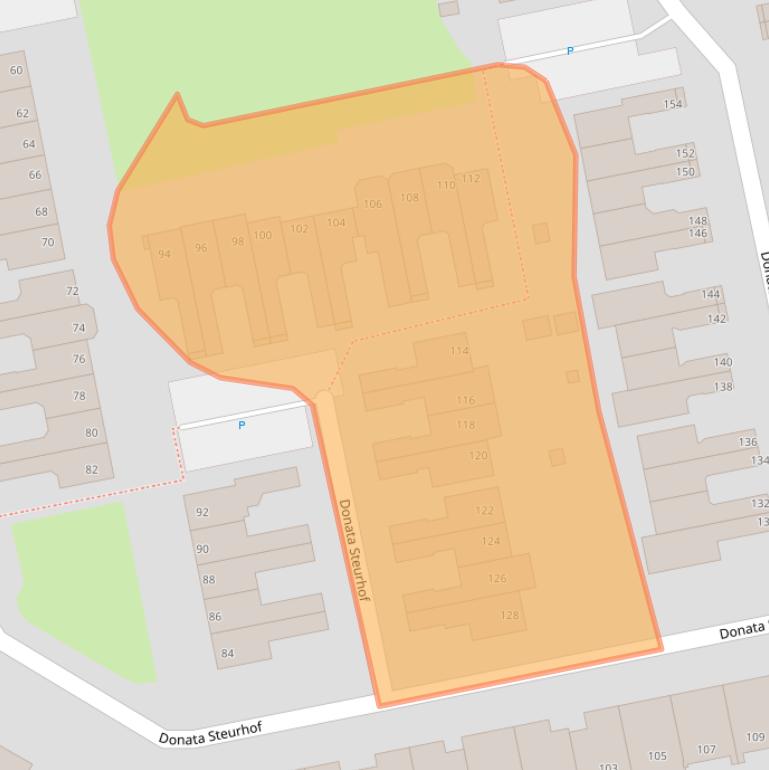 Kaart van postcodegebied 1132DN.