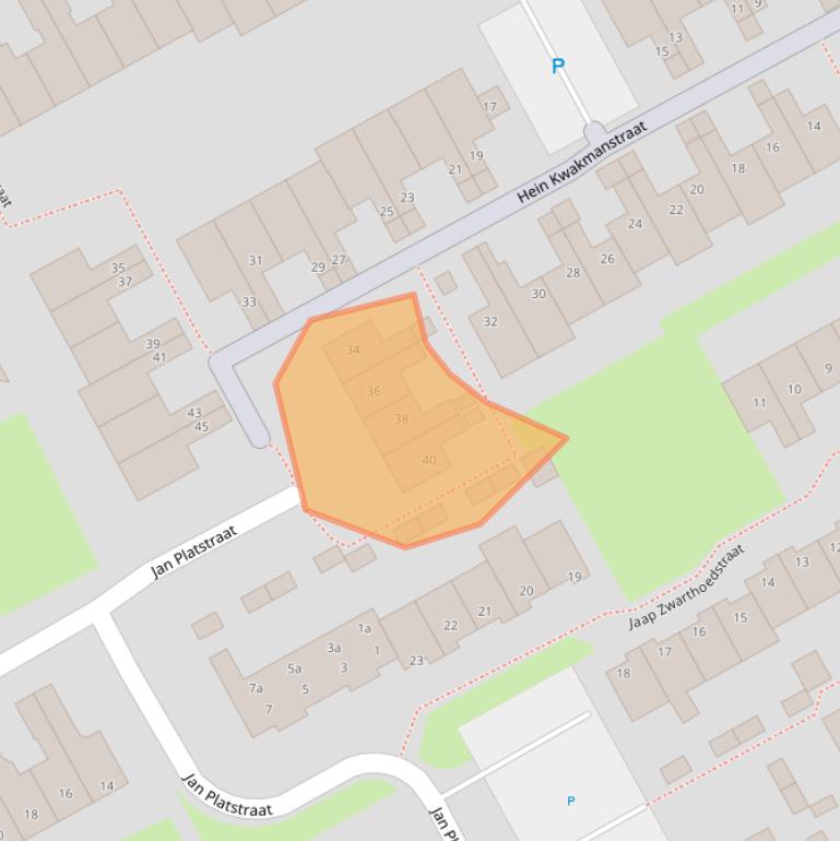 Kaart van postcodegebied 1132HR.