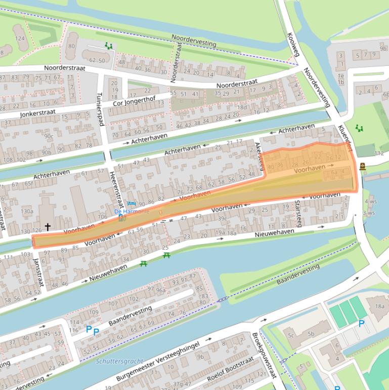 Kaart van postcodegebied 1135BR.