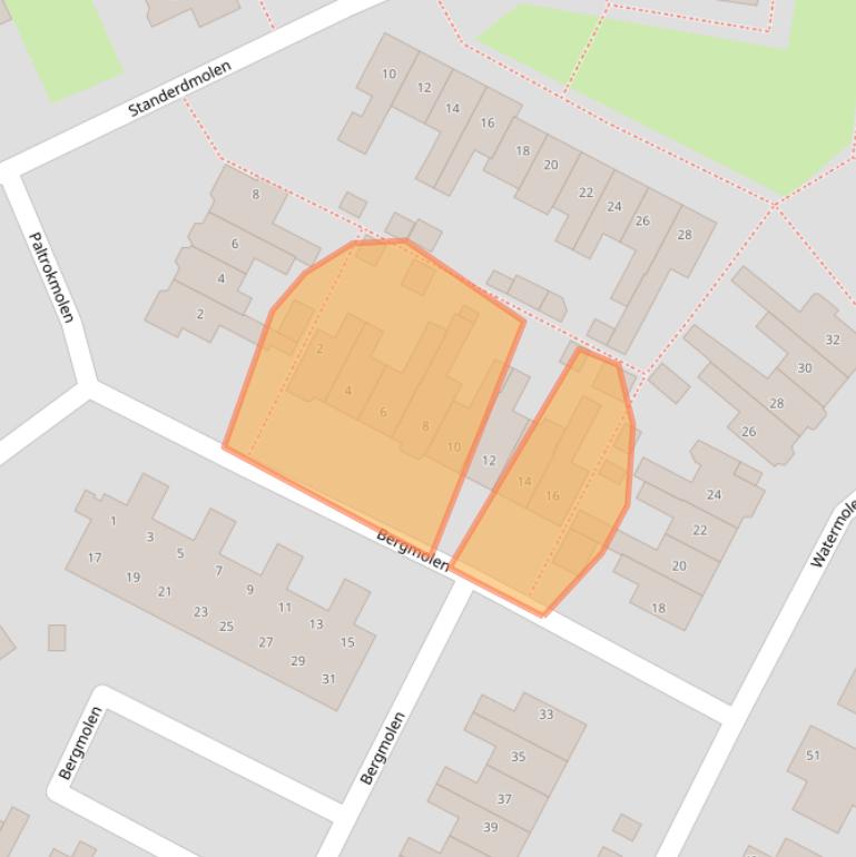 Kaart van postcodegebied 1135LB.