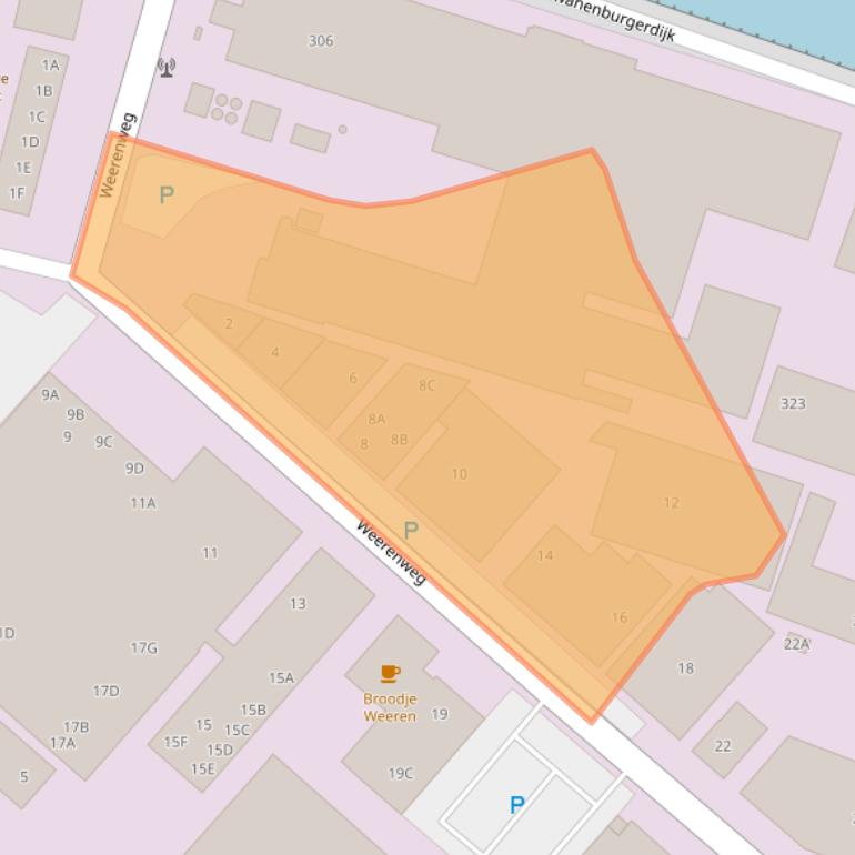 Kaart van postcodegebied 1161AH.