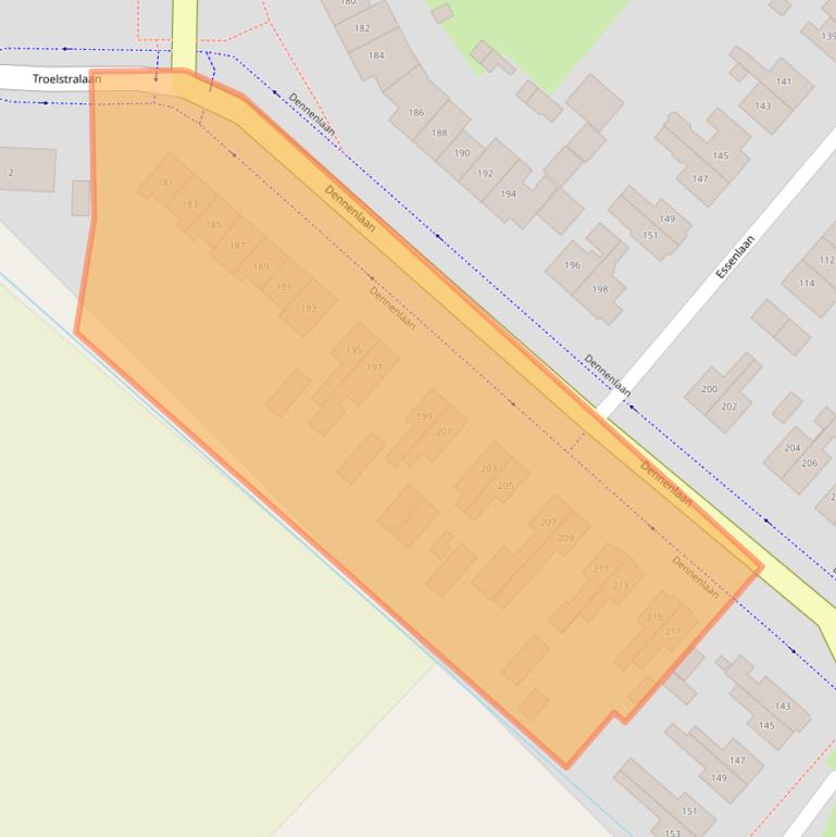 Kaart van postcodegebied 1161CP.