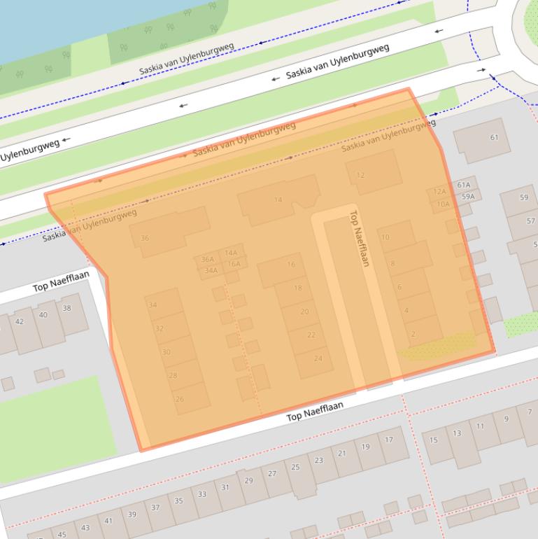 Kaart van postcodegebied 1183BR.
