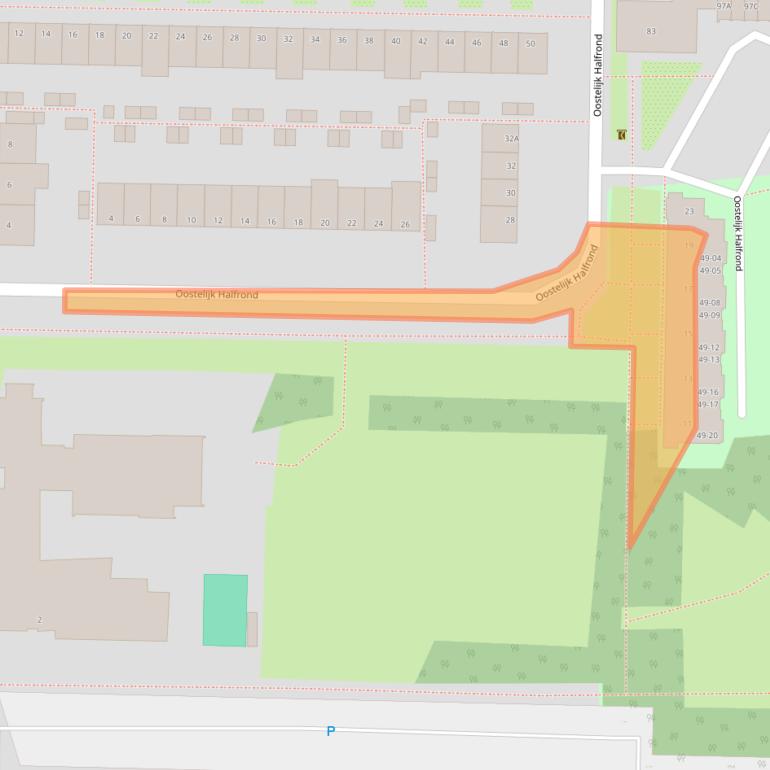 Kaart van postcodegebied 1183EL.