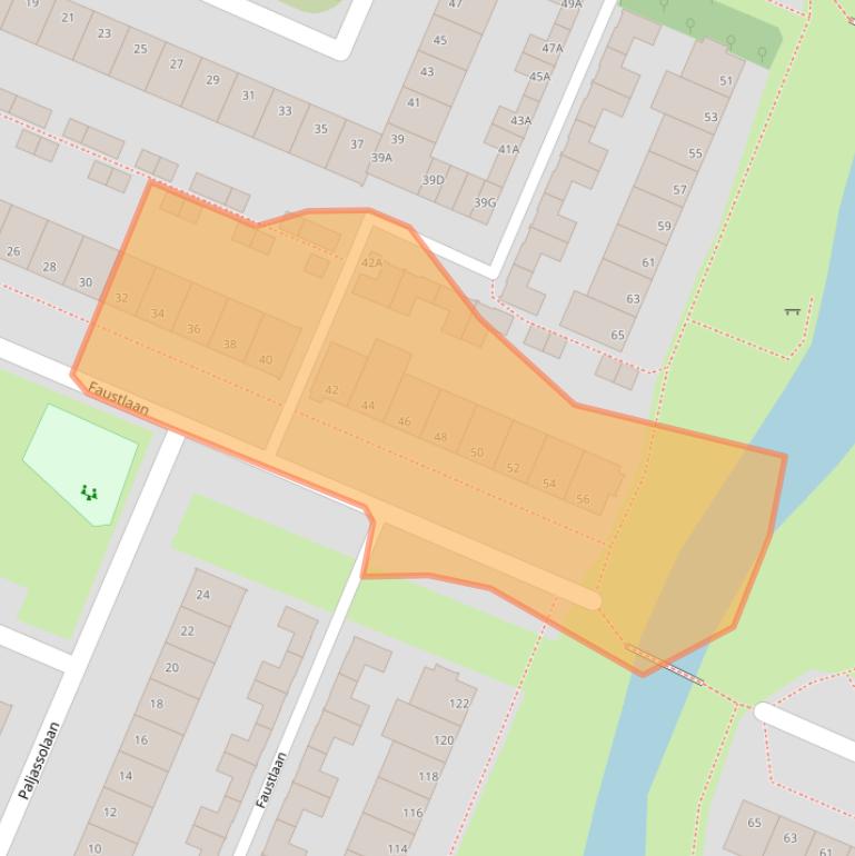 Kaart van postcodegebied 1183RZ.
