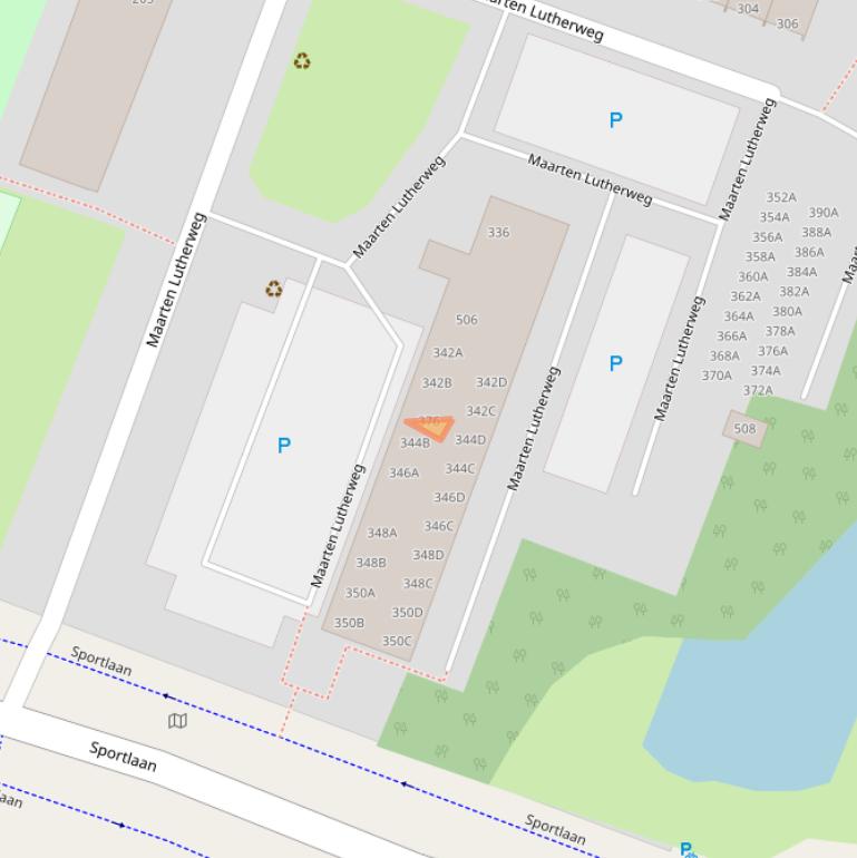 Kaart van postcodegebied 1185BB.