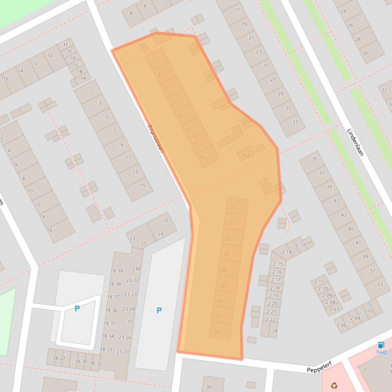 Kaart van postcodegebied 1185KW.