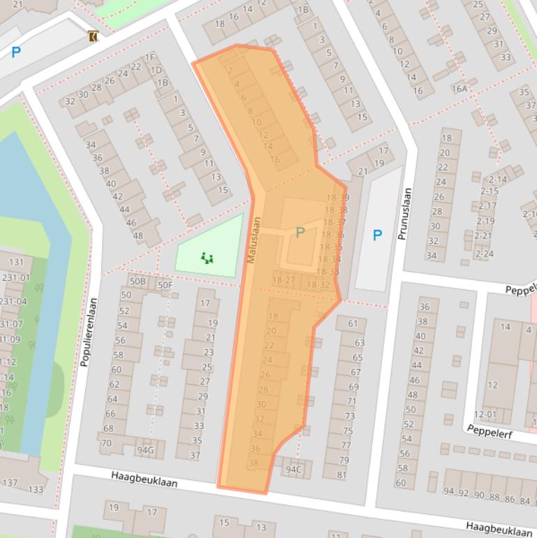 Kaart van postcodegebied 1185LA.
