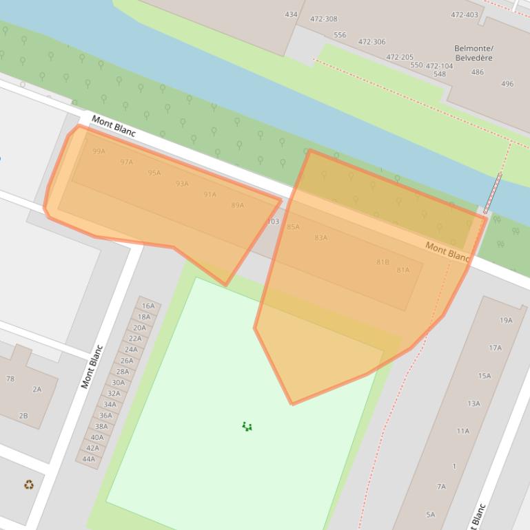 Kaart van postcodegebied 1186AR.