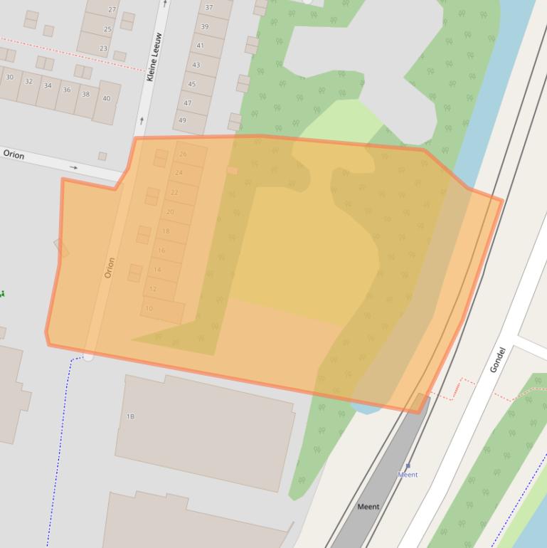 Kaart van postcodegebied 1188AN.