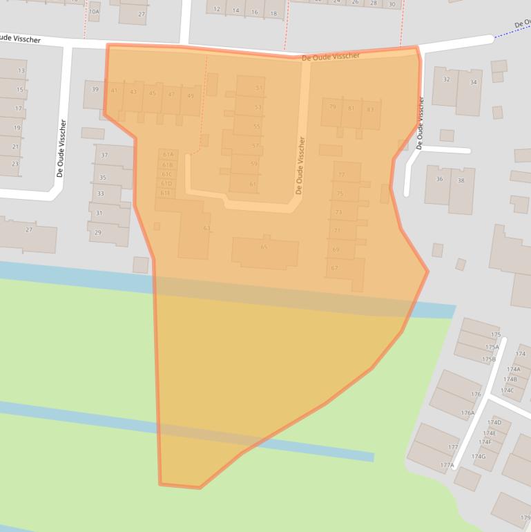 Kaart van postcodegebied 1189WN.