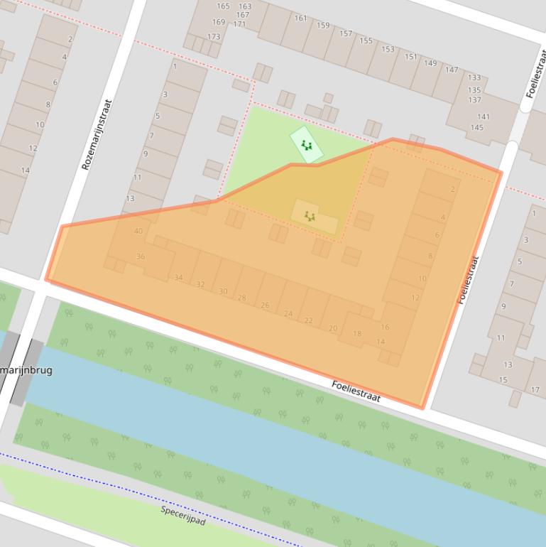 Kaart van postcodegebied 1314KT.