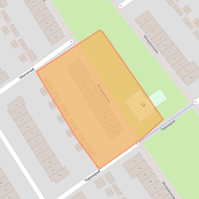 Kaart van postcodegebied 1339CA.