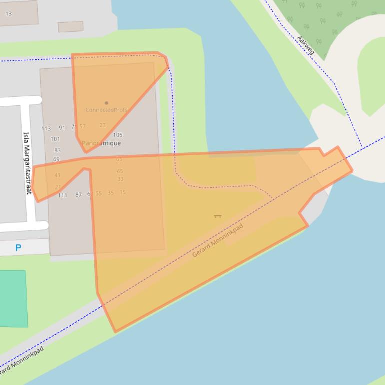 Kaart van postcodegebied 1339ML.