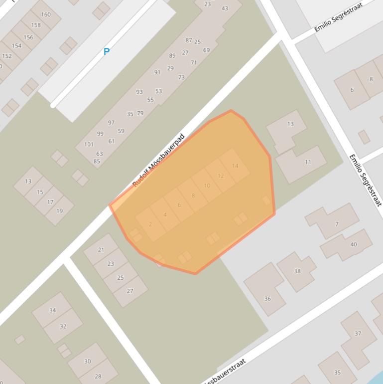 Kaart van postcodegebied 1341EP.