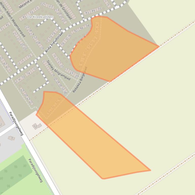 Kaart van postcodegebied 1349MK.