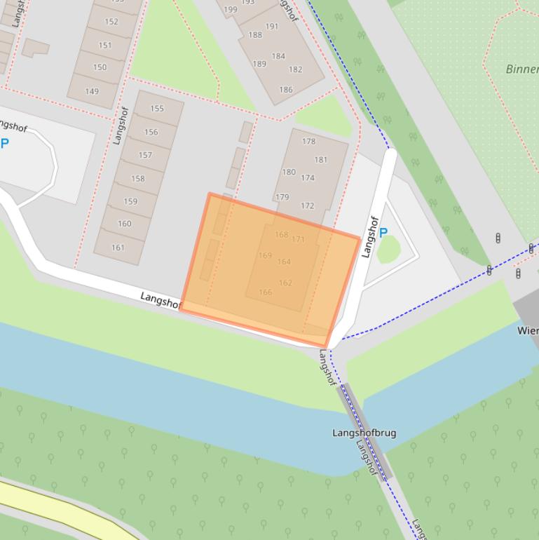 Kaart van postcodegebied 1353GS.