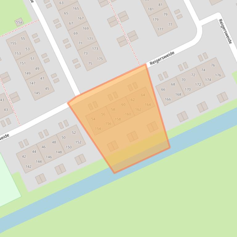 Kaart van postcodegebied 1383KL.