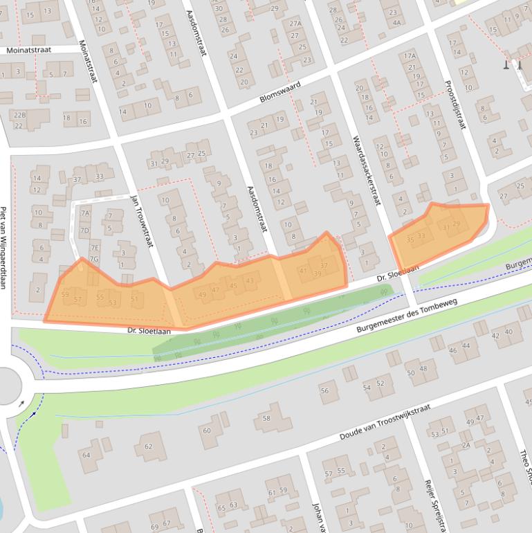 Kaart van postcodegebied 1391CN.