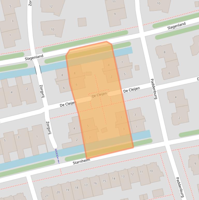 Kaart van postcodegebied 1391RL.