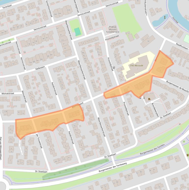 Kaart van postcodegebied 1391VB.