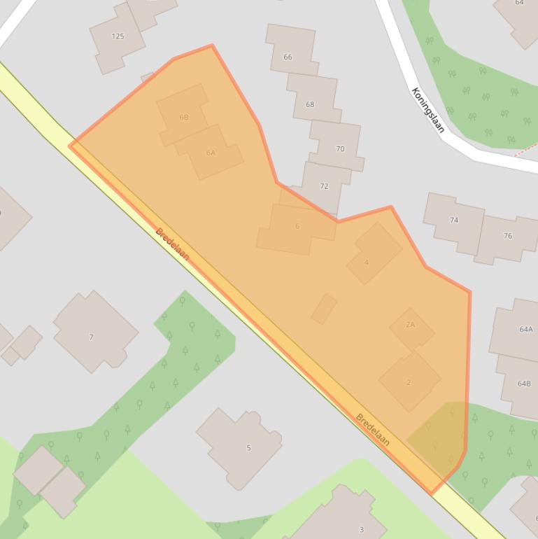 Kaart van postcodegebied 1406LP.