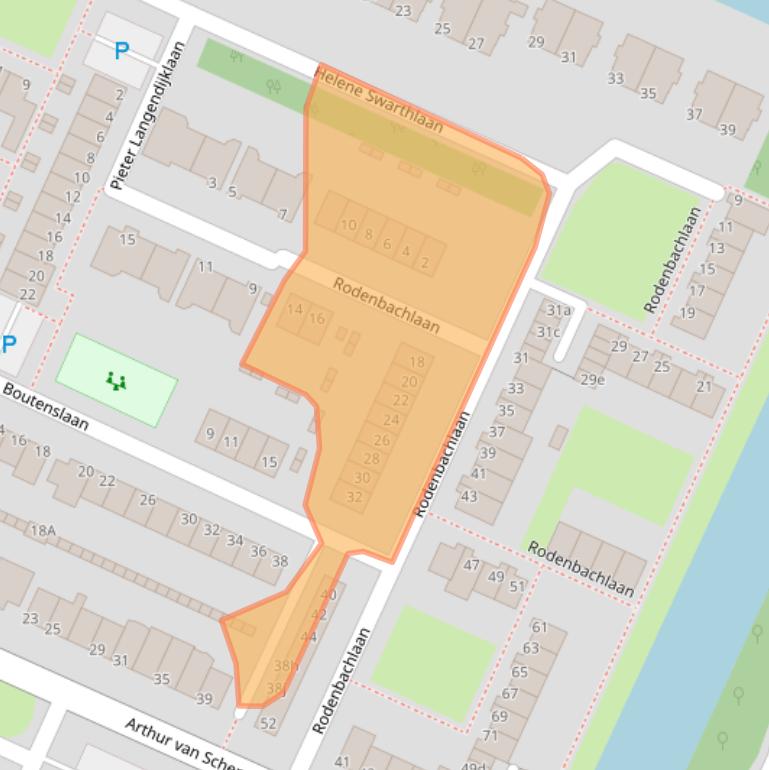 Kaart van postcodegebied 1422TC.