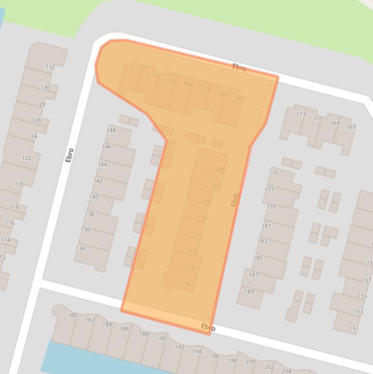 Kaart van postcodegebied 1423AZ.