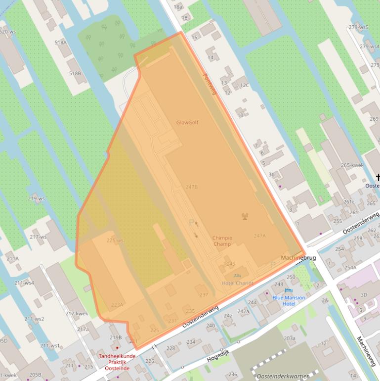 Kaart van postcodegebied 1432AT.