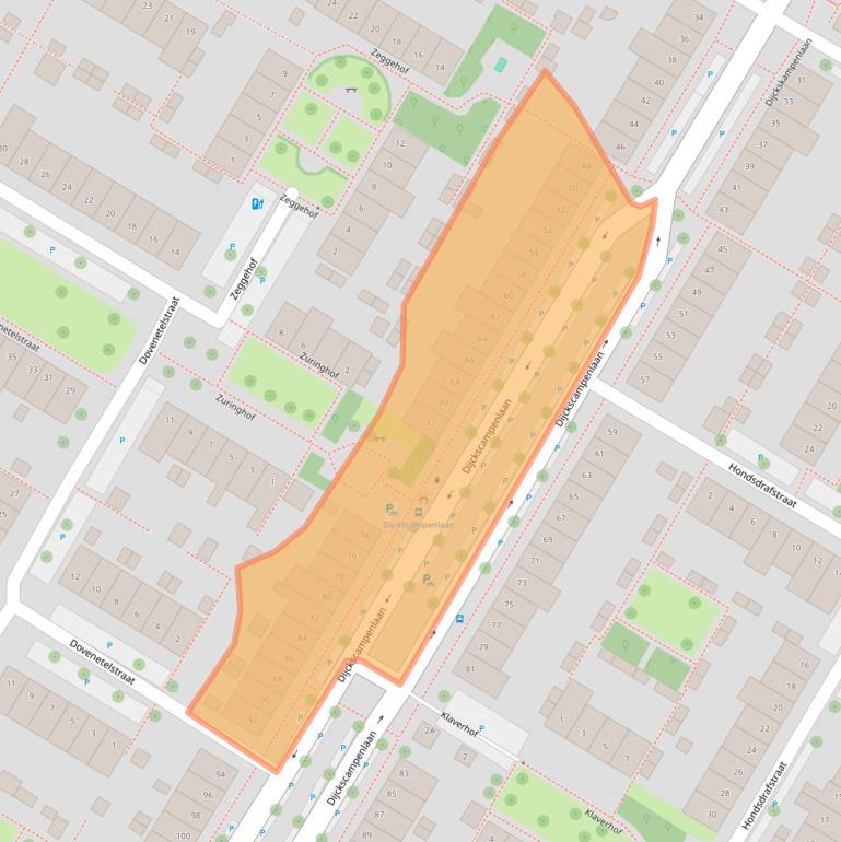 Kaart van postcodegebied 1441PP.