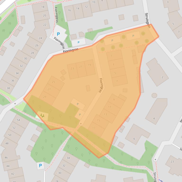 Kaart van postcodegebied 1441WJ.