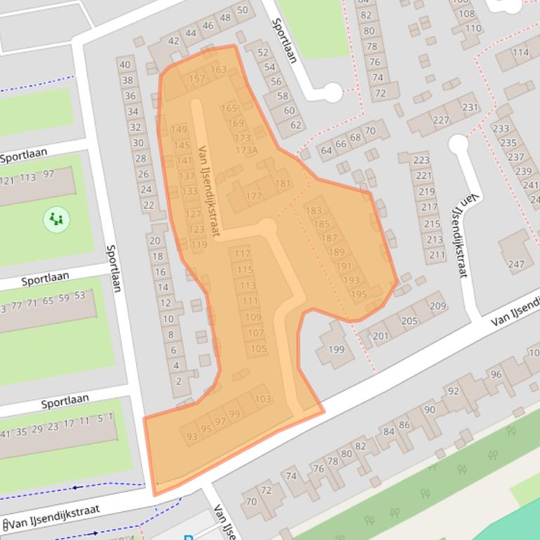 Kaart van postcodegebied 1442CK.