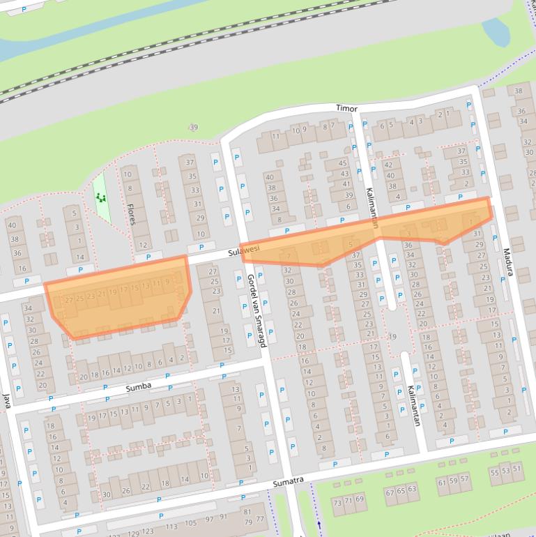Kaart van postcodegebied 1448AR.