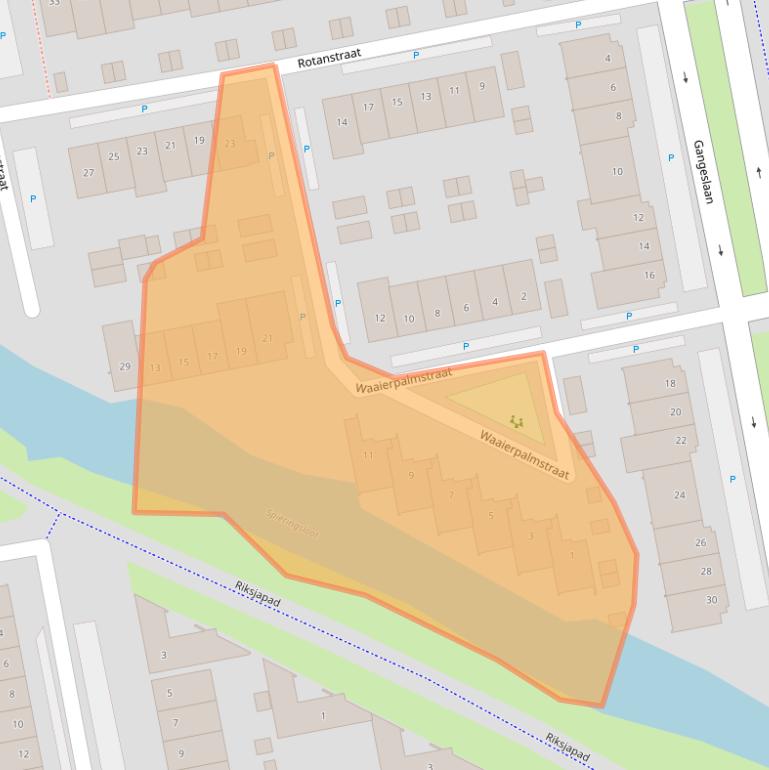 Kaart van postcodegebied 1448BN.