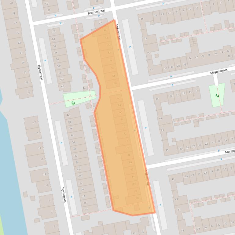 Kaart van postcodegebied 1448DA.