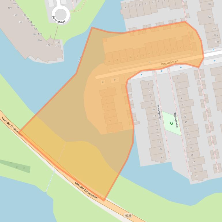 Kaart van postcodegebied 1448DN.