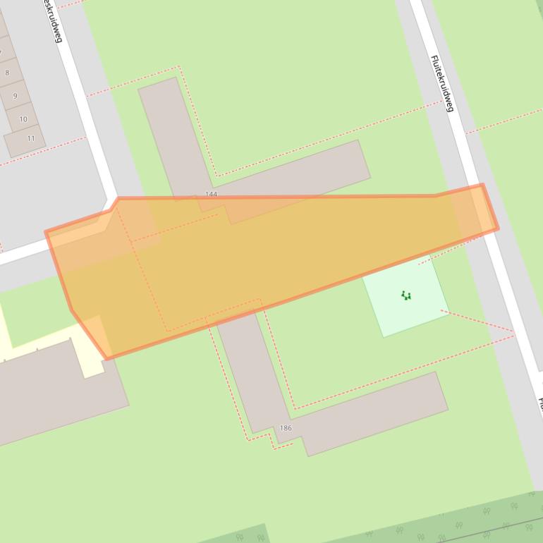 Kaart van postcodegebied 1508AN.