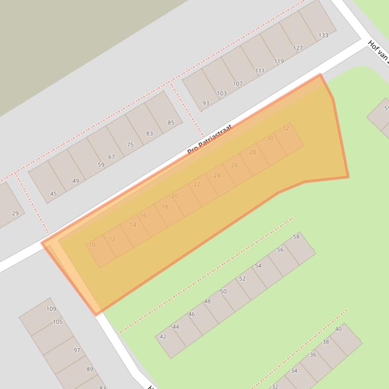 Kaart van postcodegebied 1508XN.